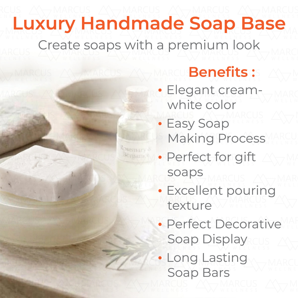 Marcus Wellness Goat Milk Soap Base