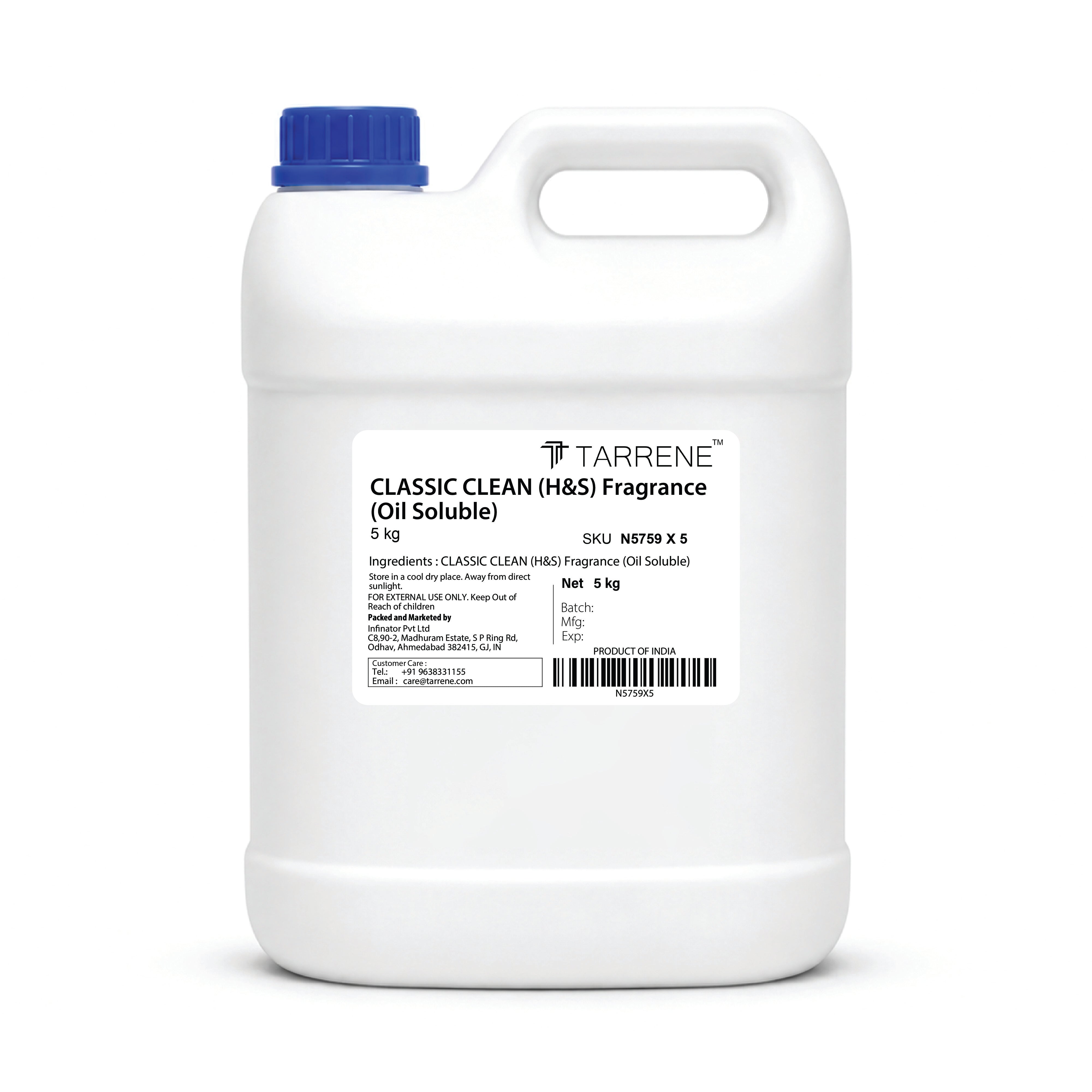 H&S CLASSIC CLEAN  - Fragrance ( Oil Soluble )