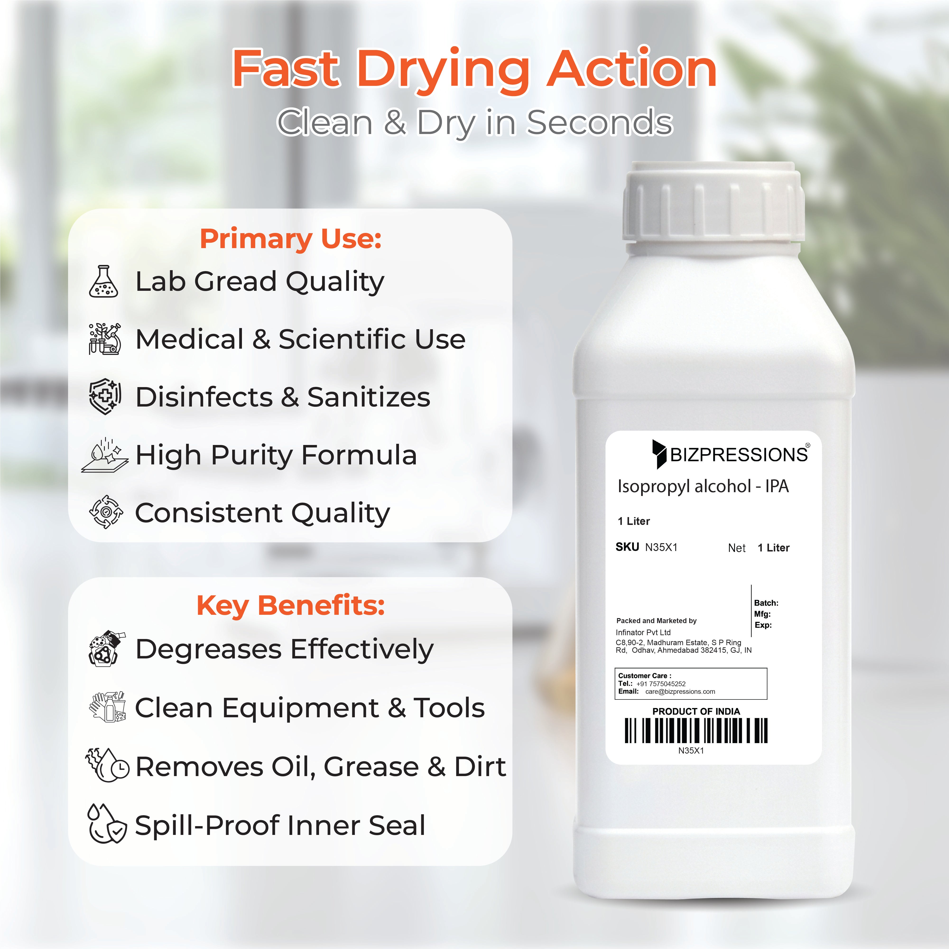 Isopropyl Alcohol IPA