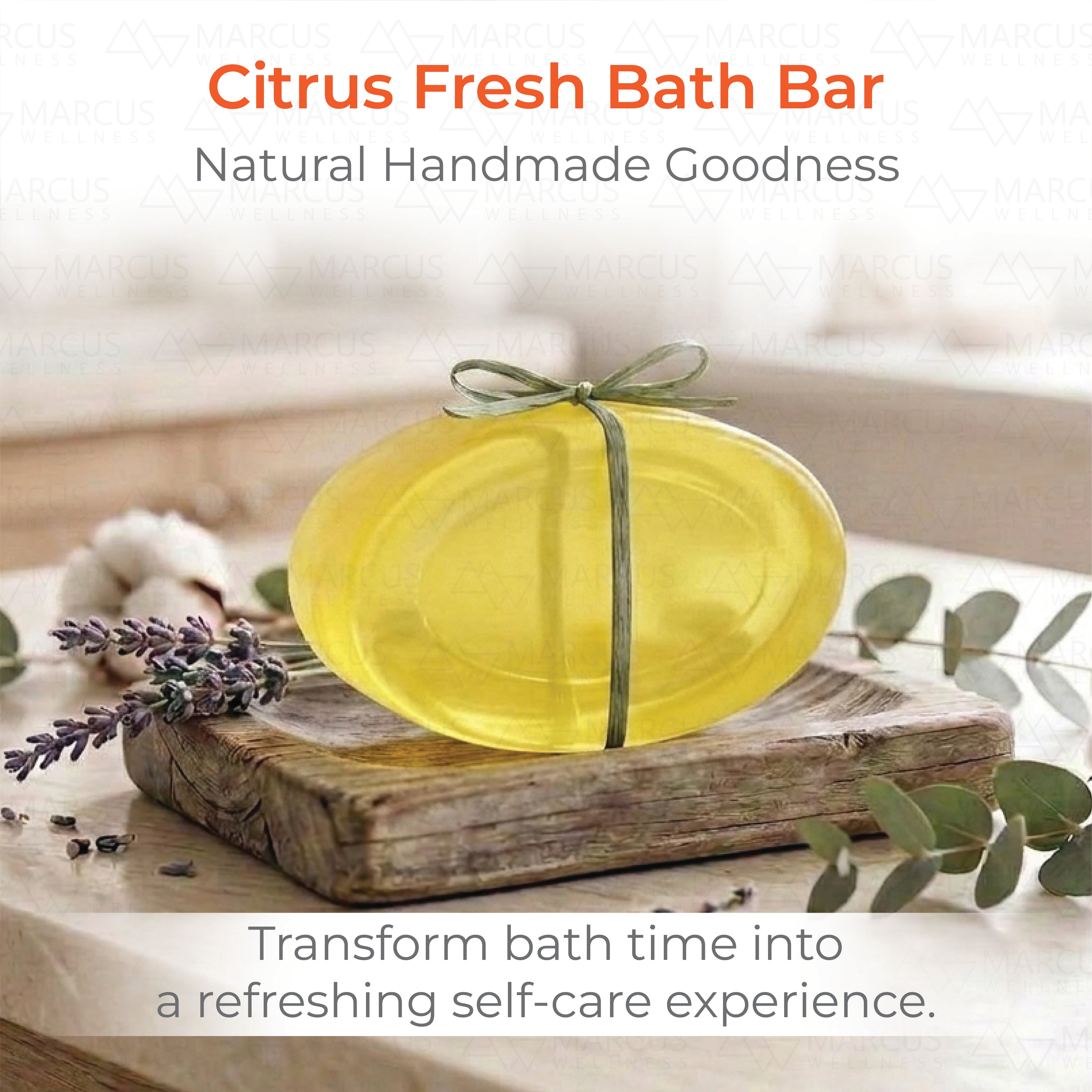 Lemon Handmade Natural Glycerine Soap 100gm