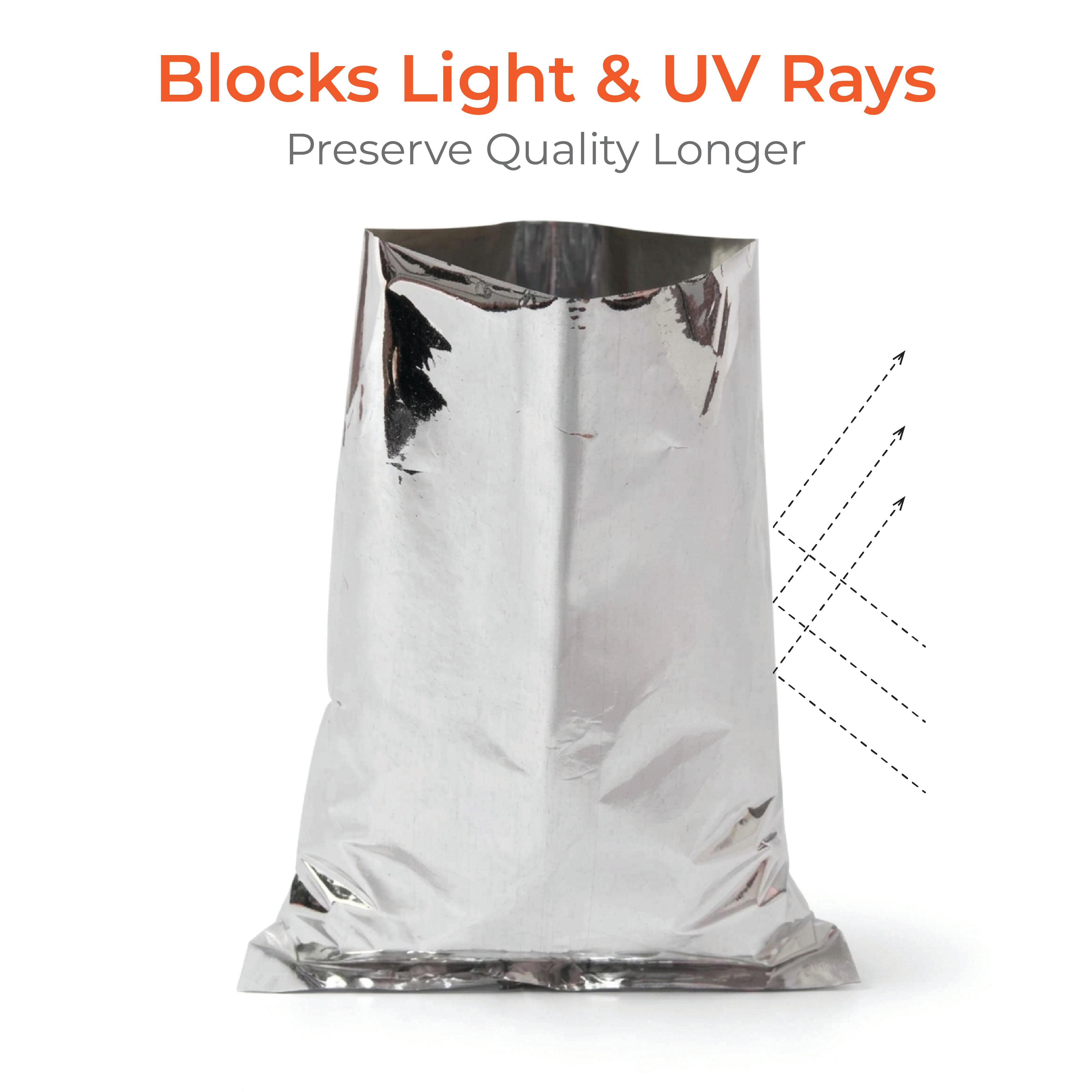 Metallic Foil Bag for Food and Packaging Use