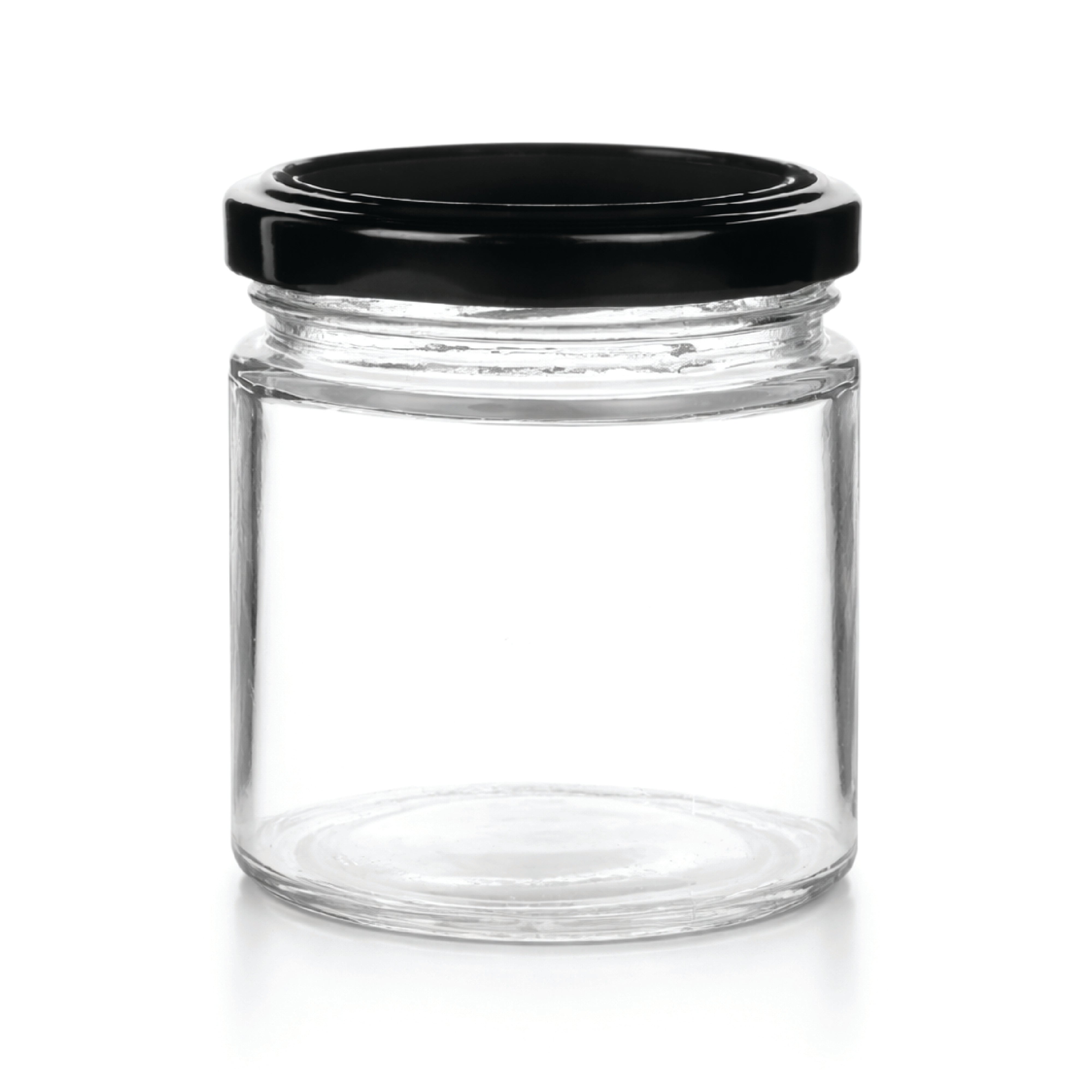 200ml Salsa Glass Jar with 63mm Lug Cap for Pickles, Sauces, Jam & Food Packaging