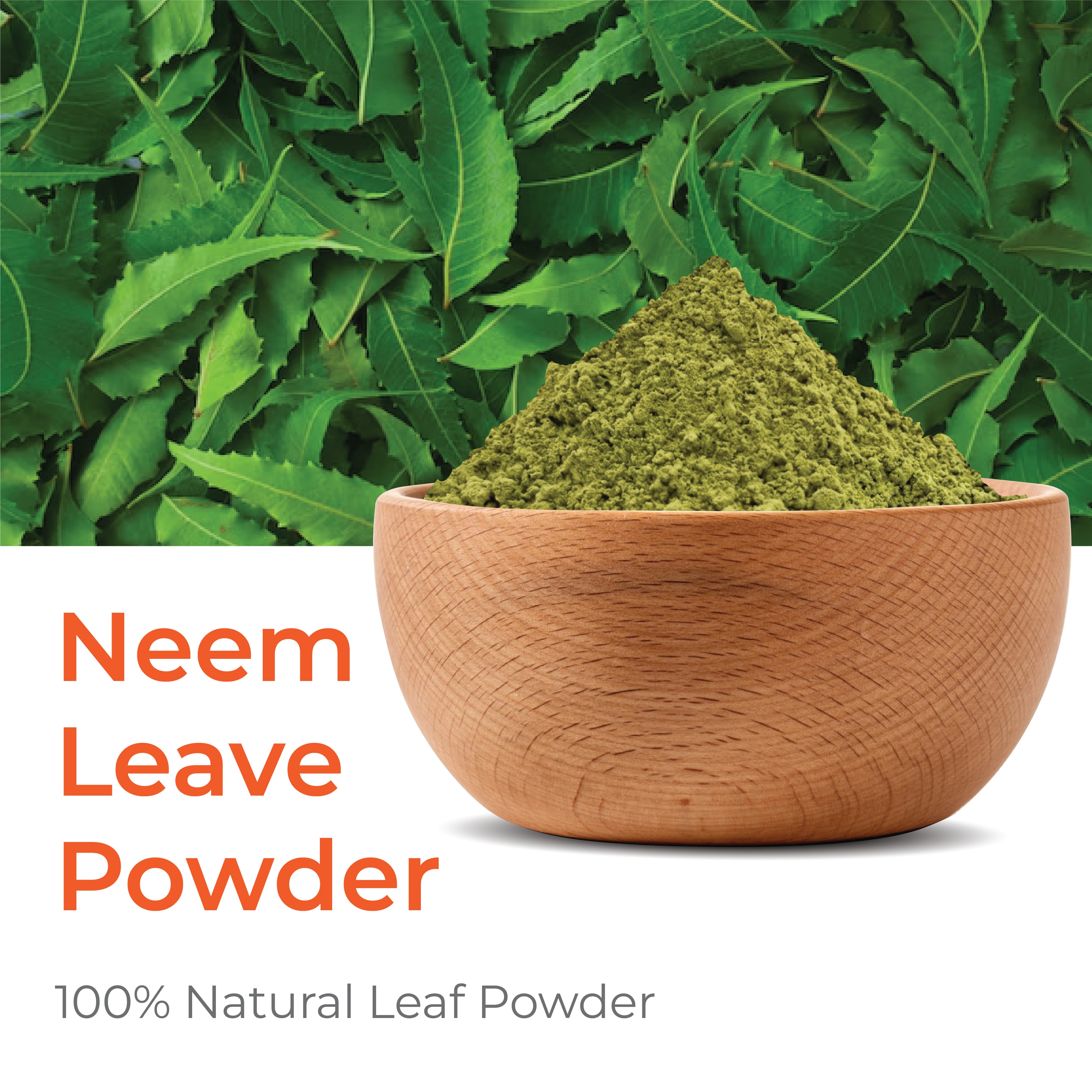 Neem Leaves Powder for Skin and Hair Care