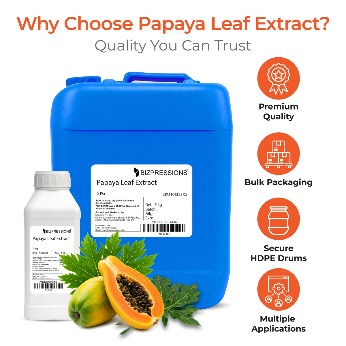 Papaya Leaf Extract
