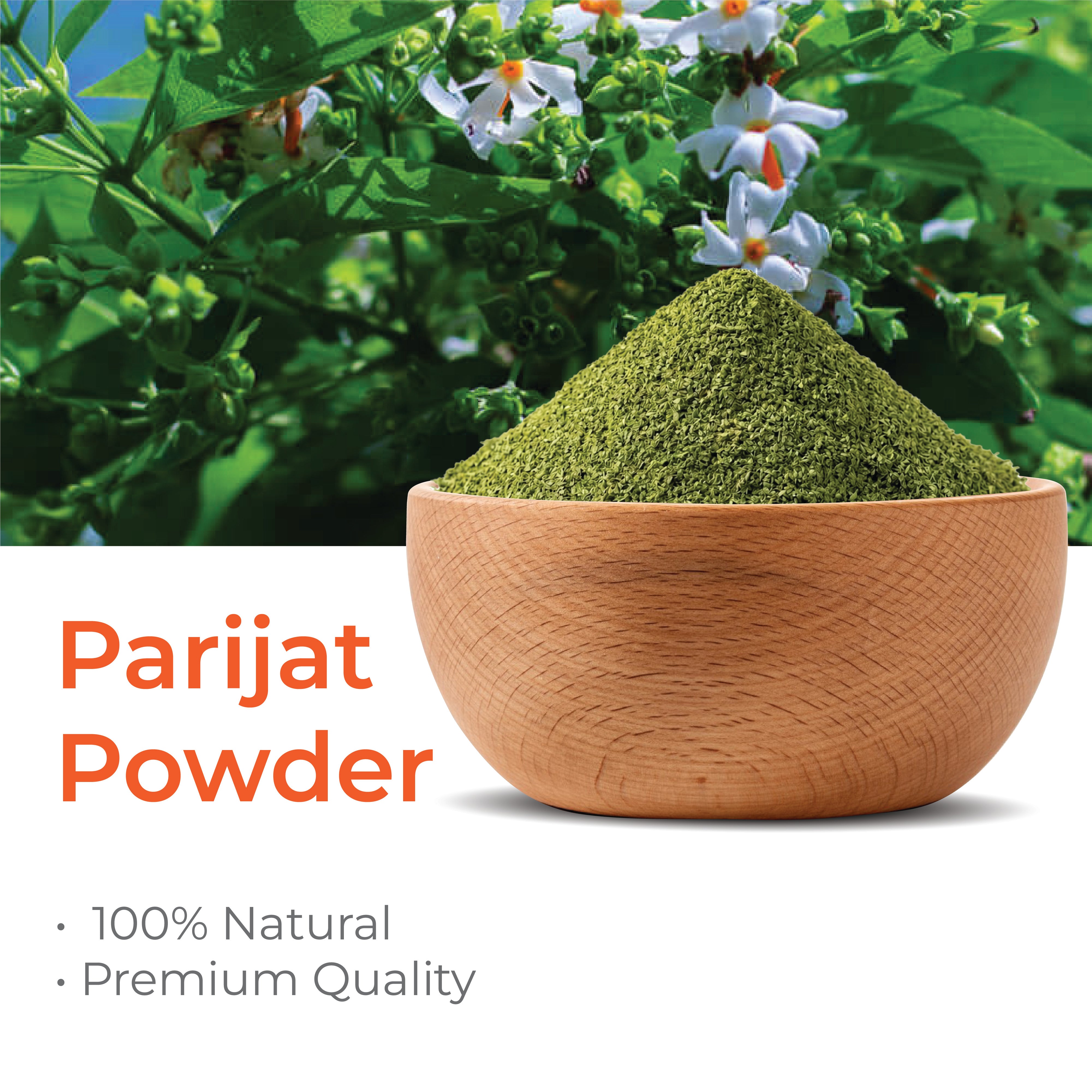 Parijat Herbal Powder for Skin and Hair Care