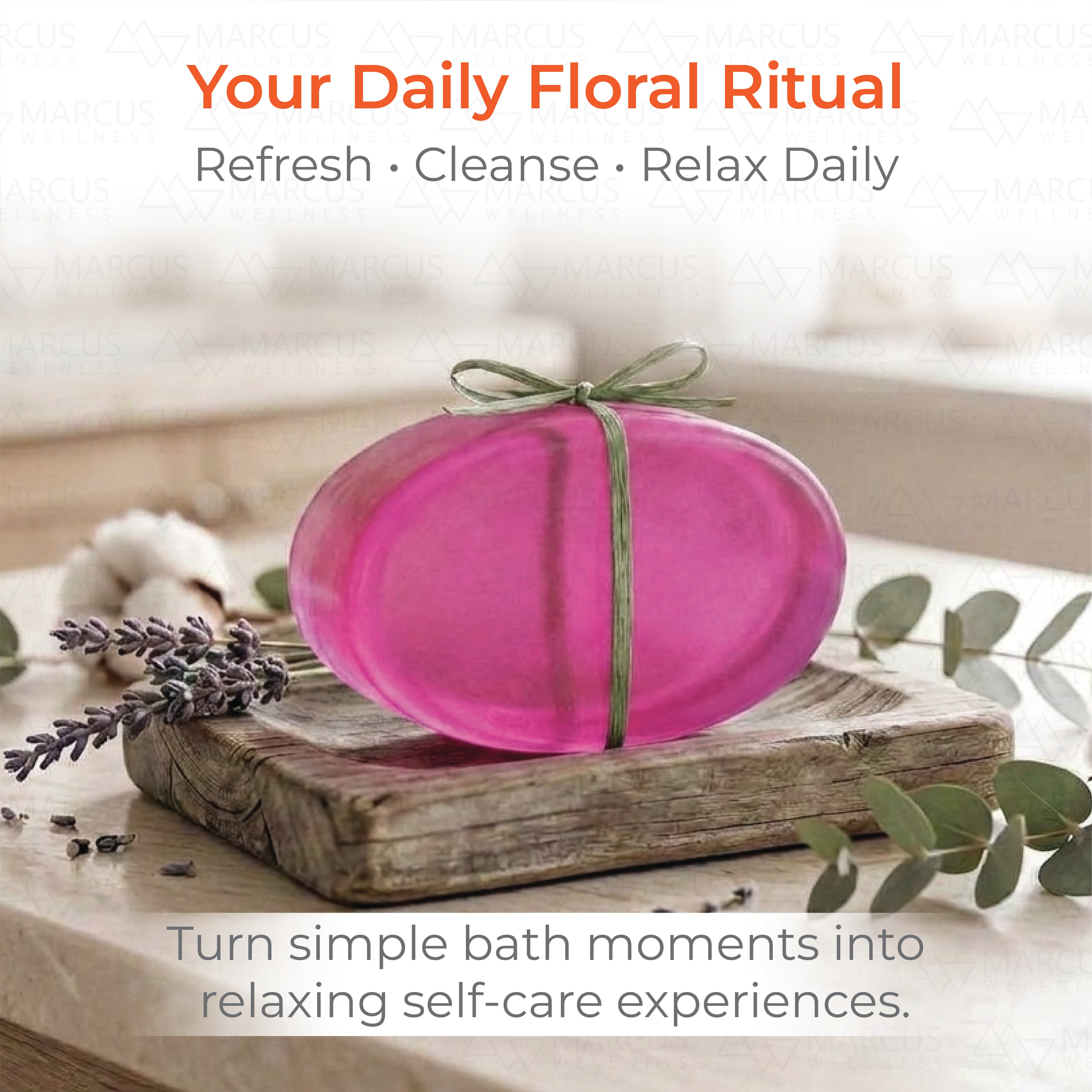 Rose Handmade Natural Glycerine Soap 100gm