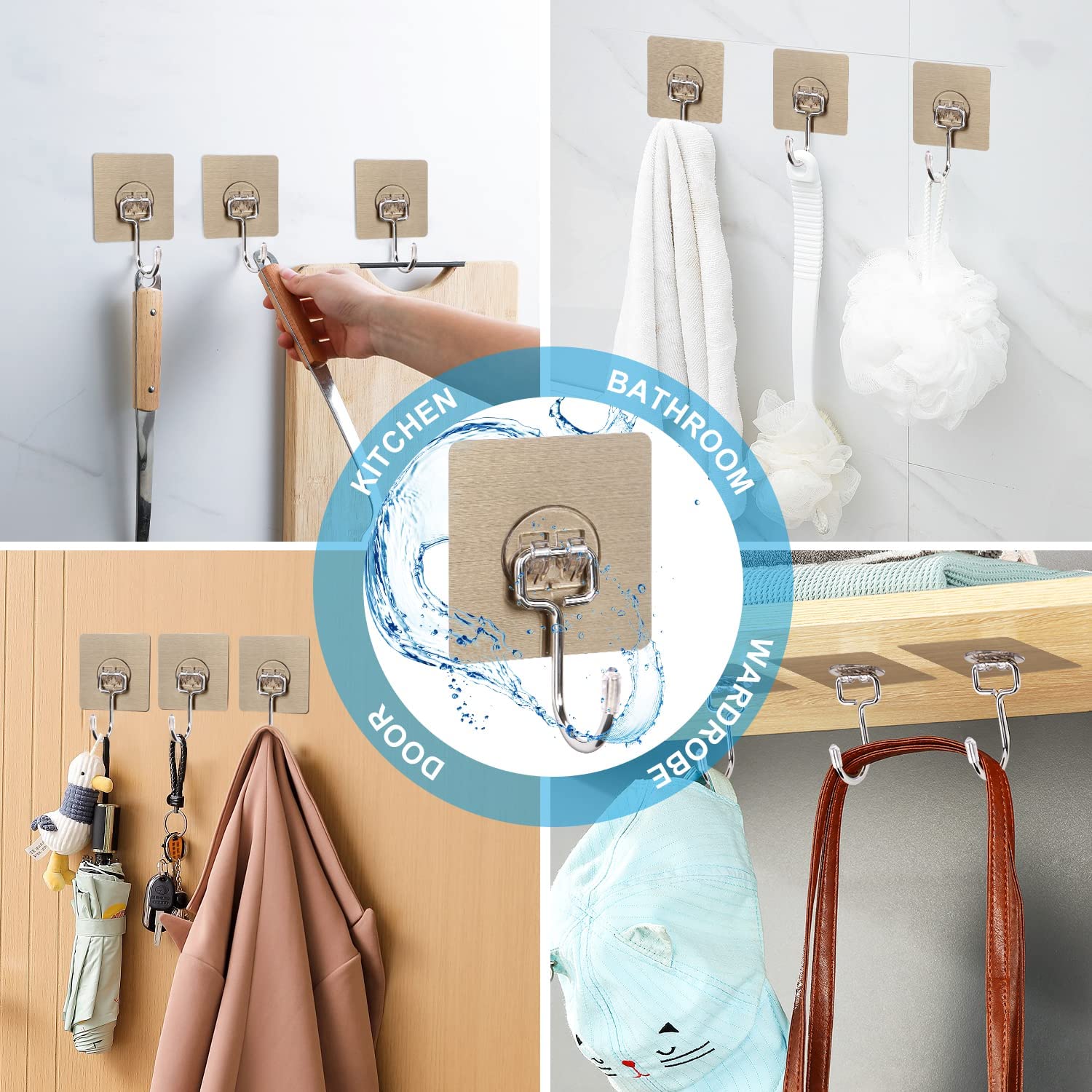 Self-Adhesive Hook - Metal Big Hangers