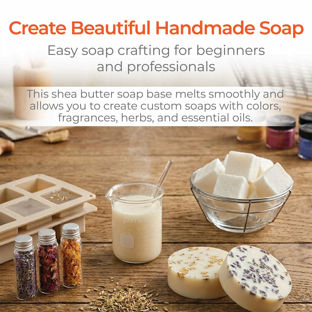 Marcus Wellness Shea Butter Soap Base