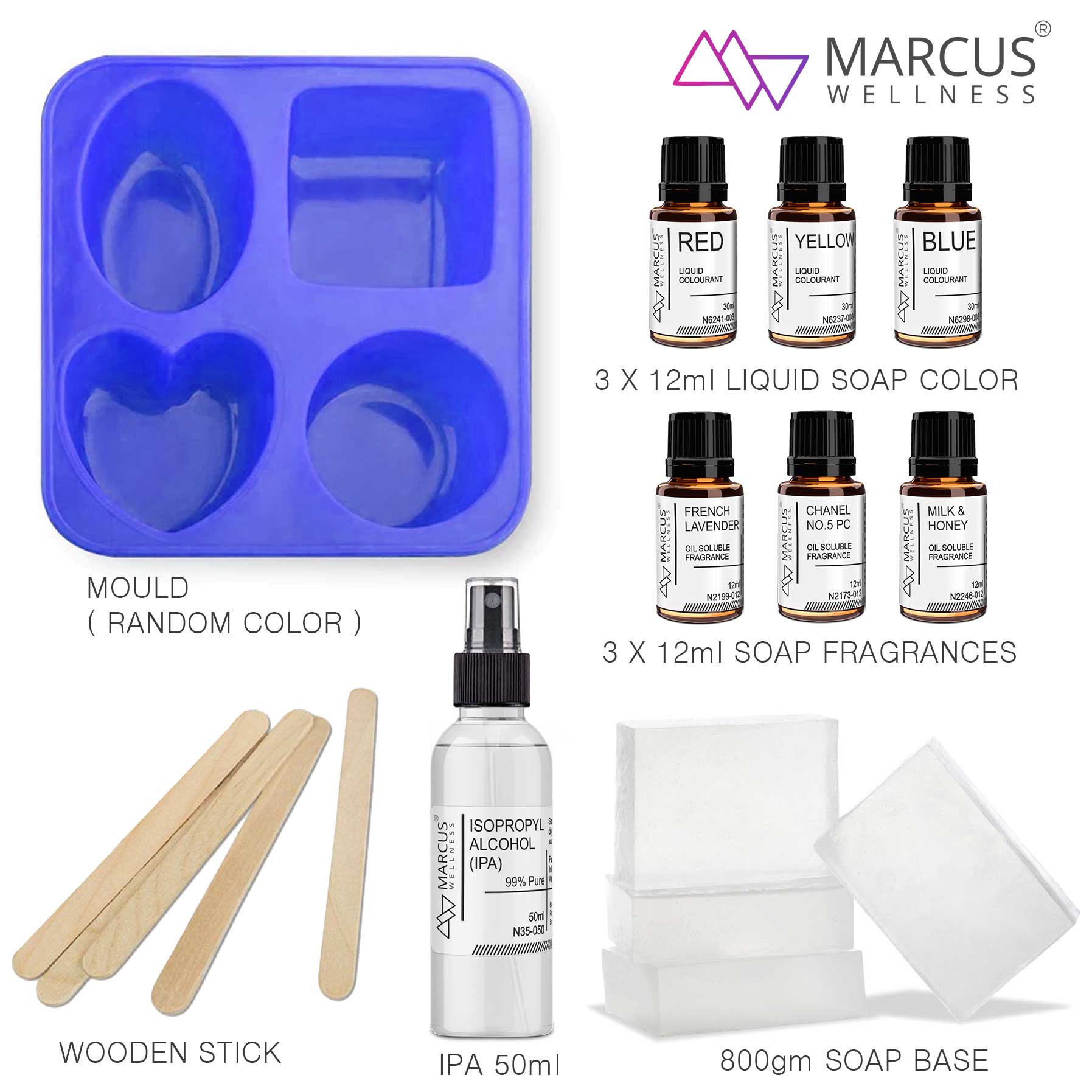 Soap Making Kit by Marcus Wellness