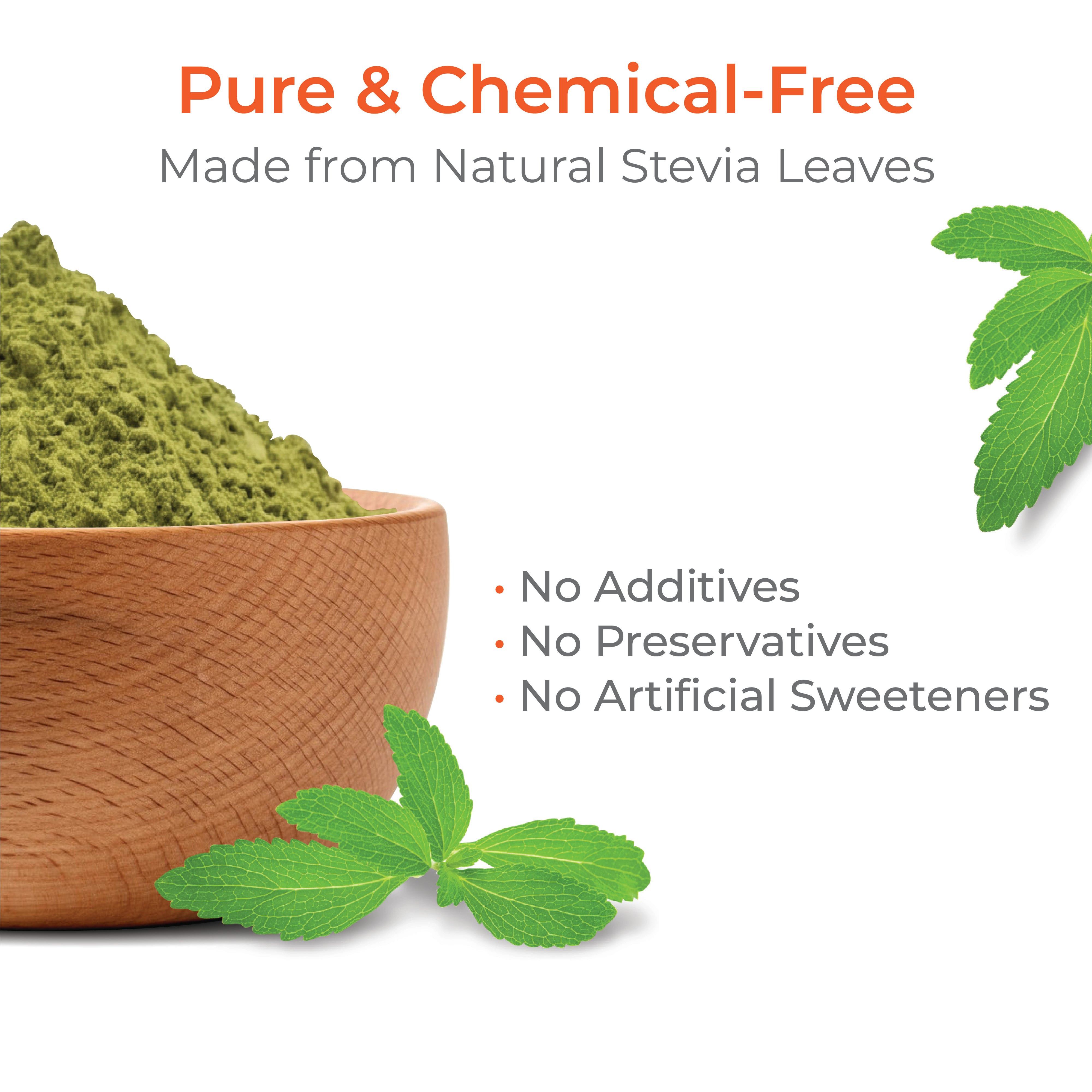 Stevia Leaves Powder Natural Sugar Substitute
