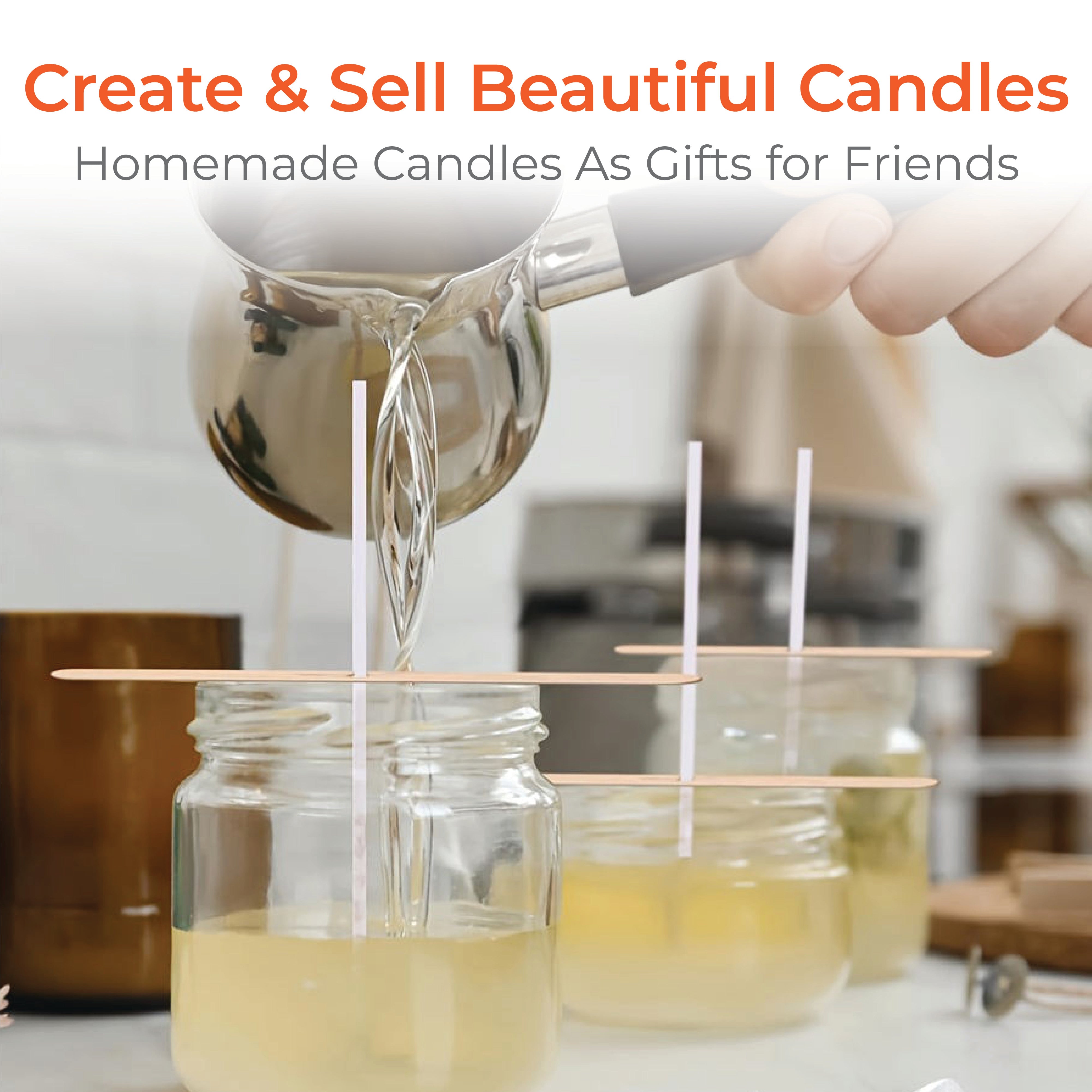 Transparent Gel Wax for Candle Making
