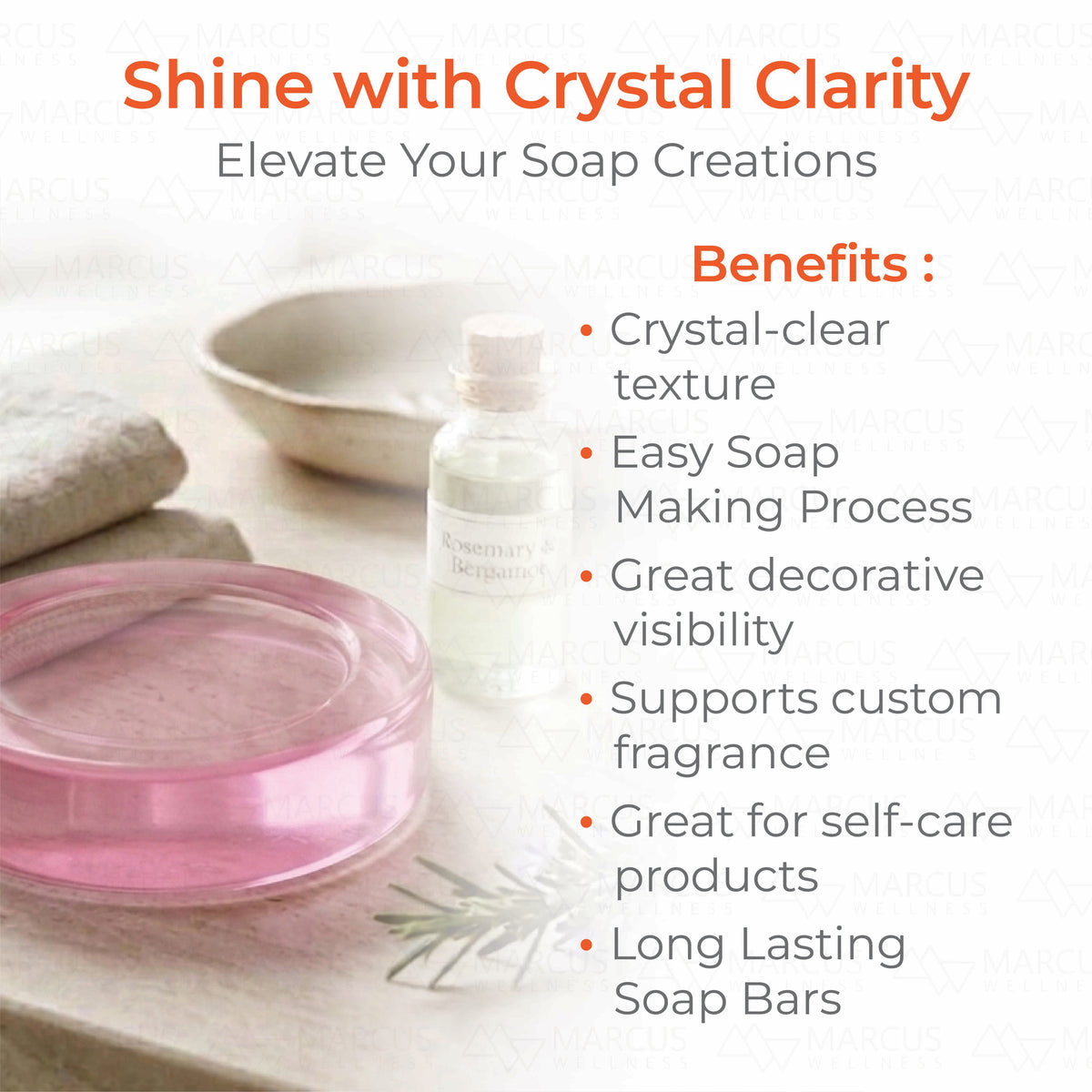 Marcus Wellness Transparent Soap Base