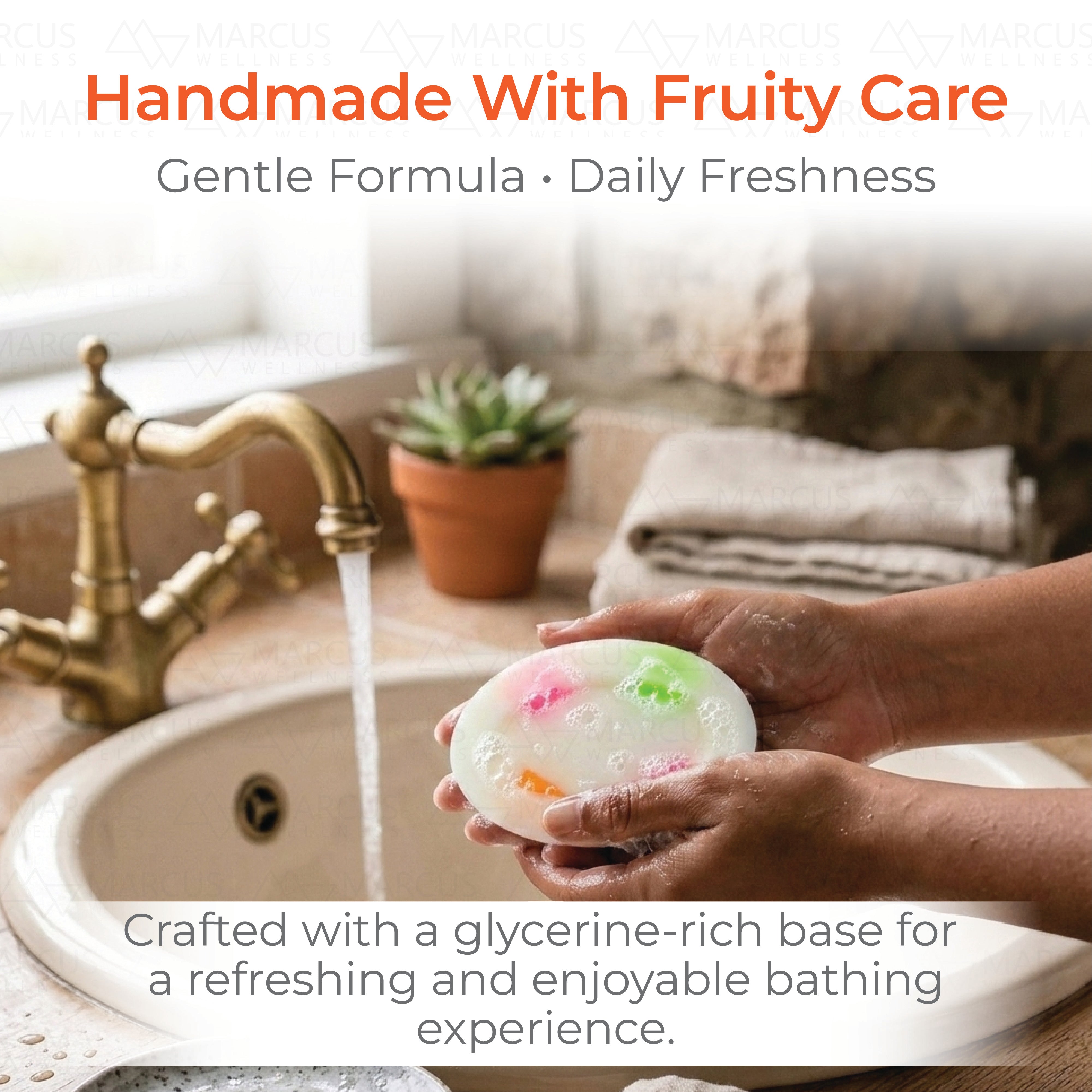 Tutti Fruti Handmade Natural Glycerine Soap 100gm