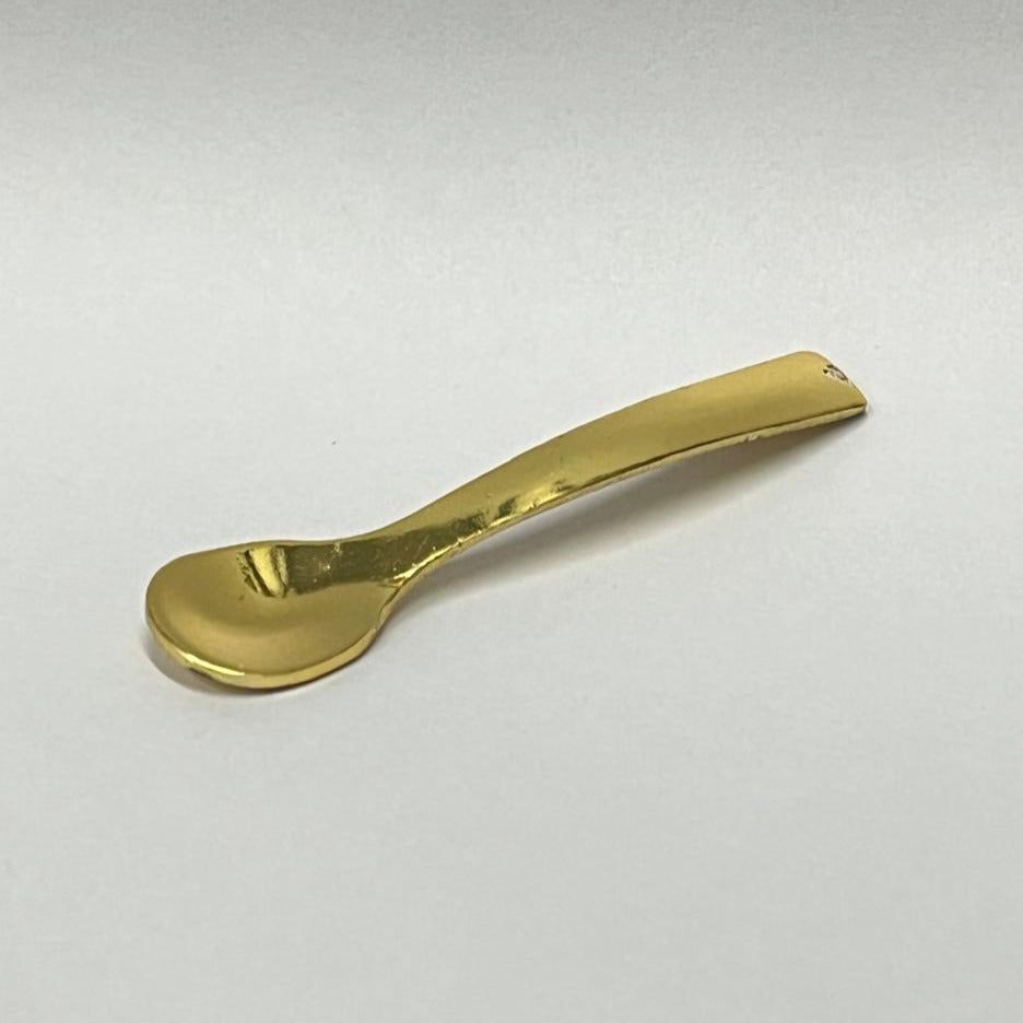 Shilajit Gold Plated Spoon - 63mm (Stainless Steel)