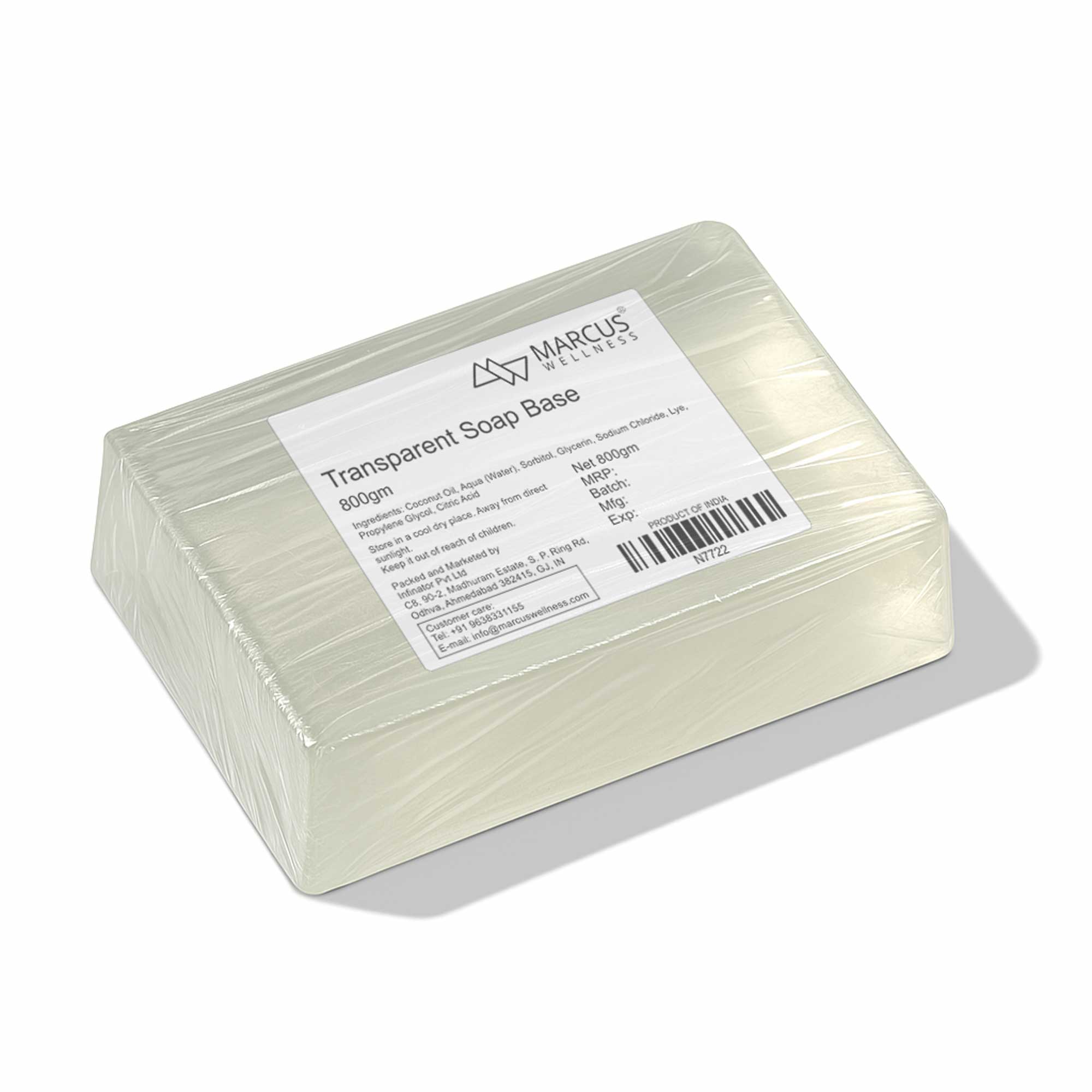 Marcus Wellness Transparent Soap Base