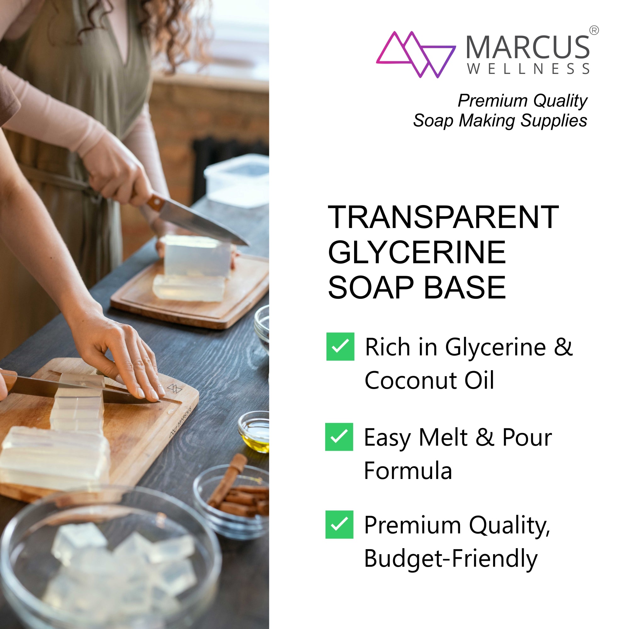 Marcus Wellness Transparent Soap Base