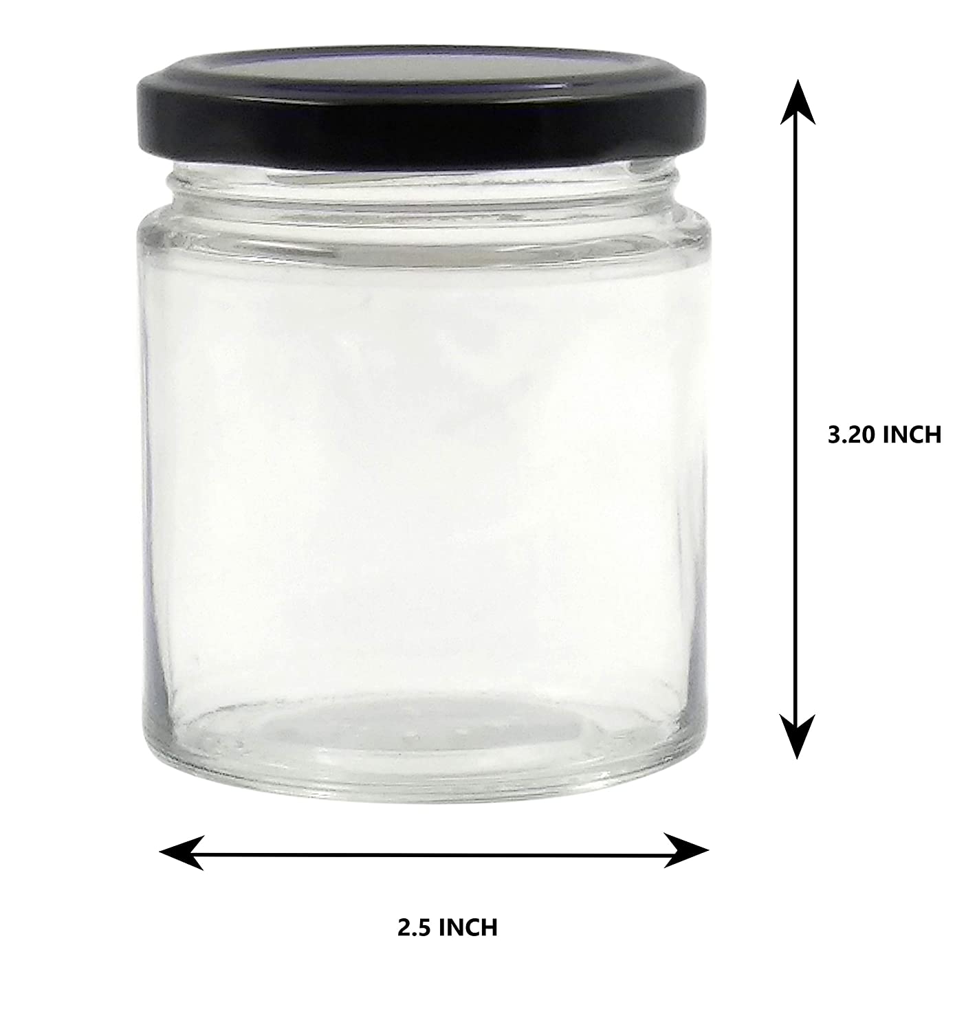 200ml Salsa Glass Jar with 63mm Lug Cap