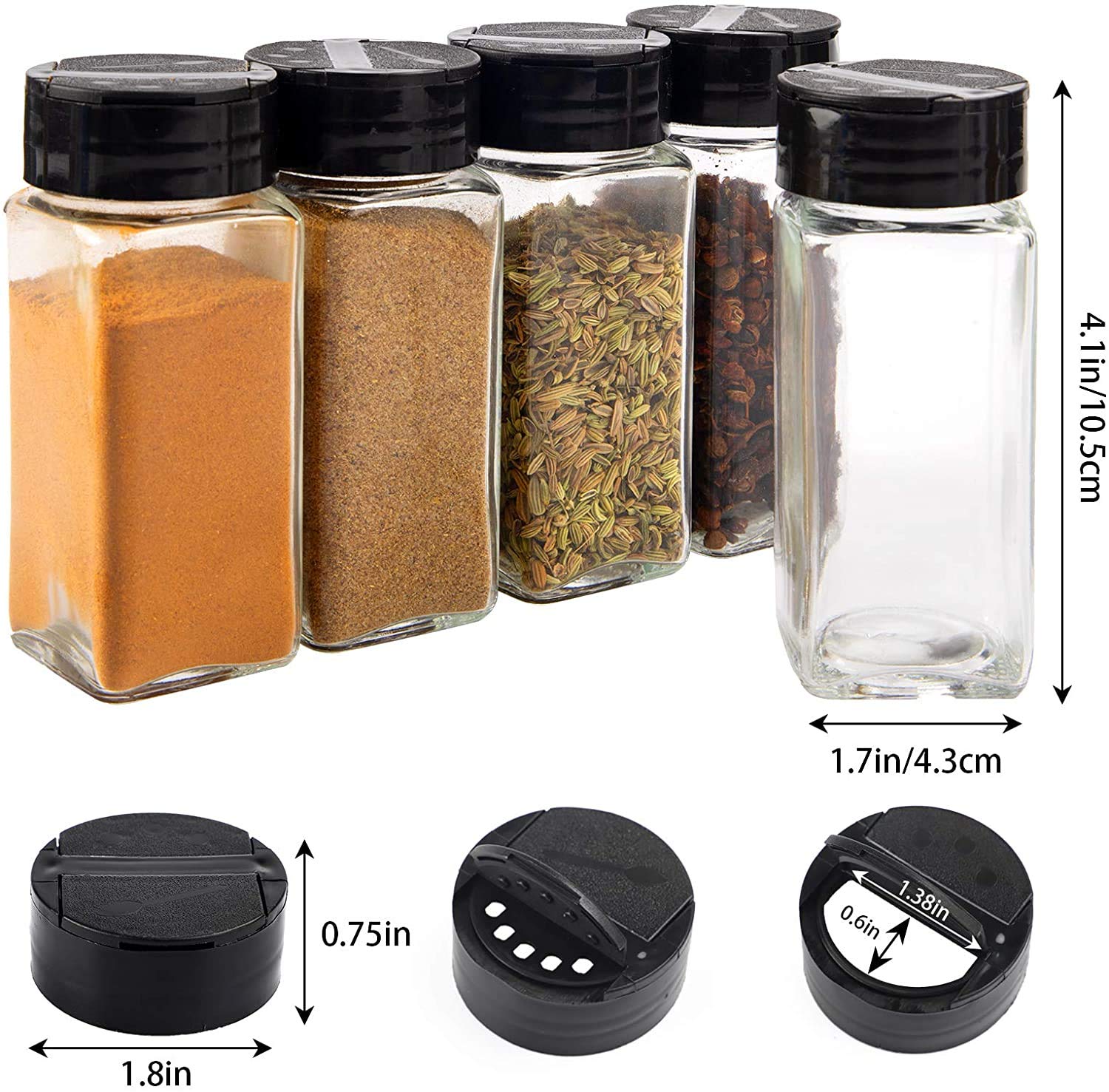 Spice Glass Jar