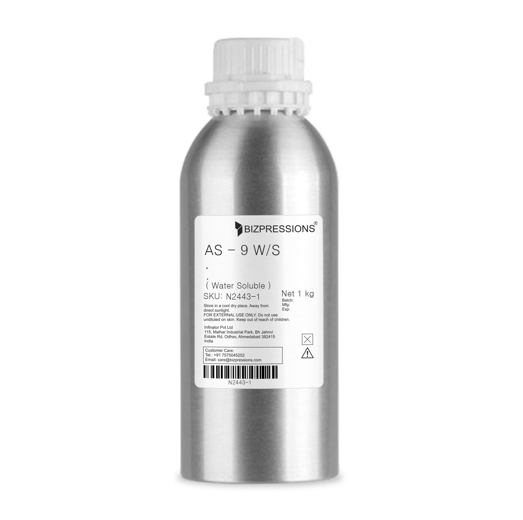 AS - 9 W/S - Fragrance ( Water Soluble ) - 1 kg