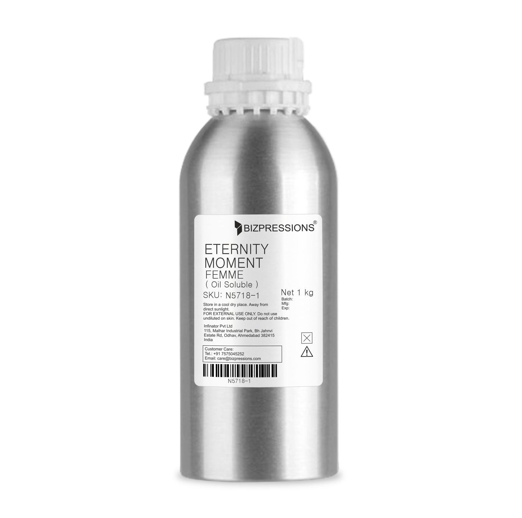 ETERNITY MOMENT FEMME - Fragrance ( Oil Soluble ) - 1 kg