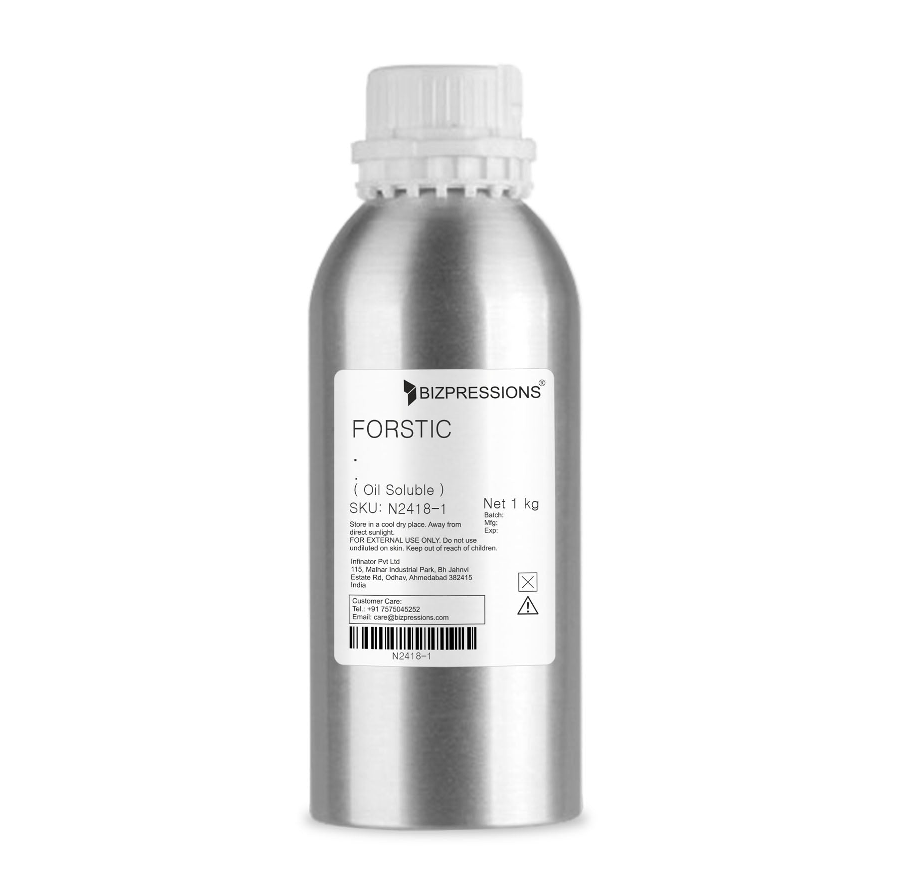 FORSTIC - Fragrance ( Oil Soluble ) - 1 kg