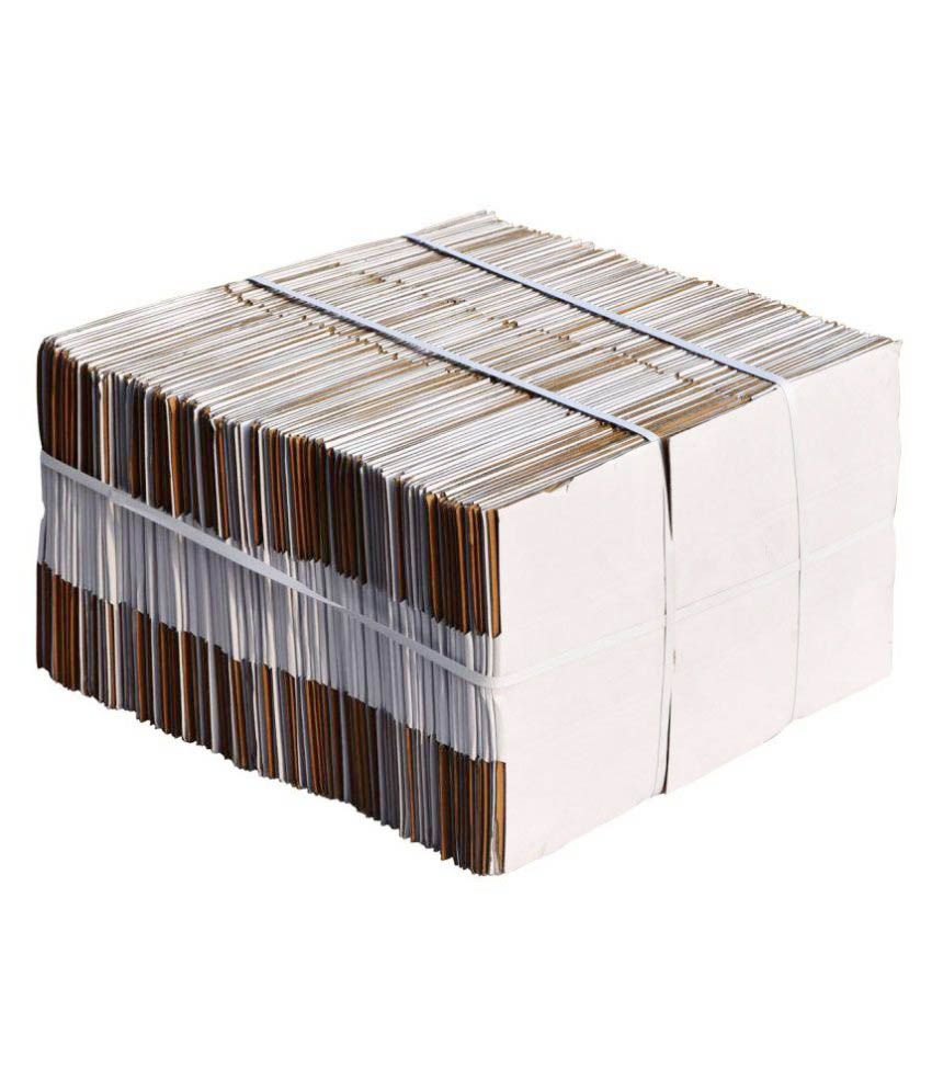 M37 Die Cut White Corrugated Packaging Box (250 X 170 X 120 mm) 3 Ply