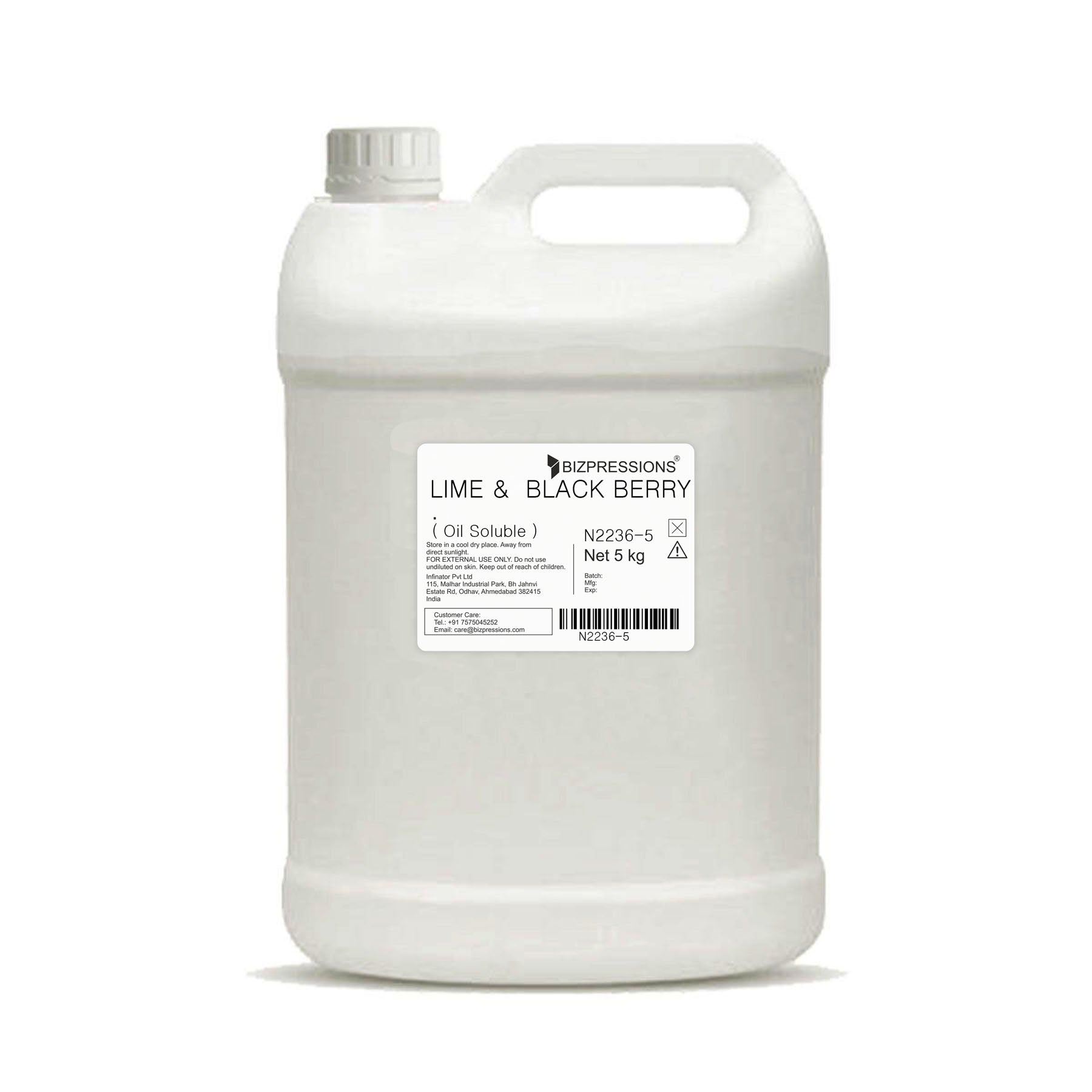 LIME & BLACK BERRY - Fragrance ( Oil Soluble ) - 5 kg