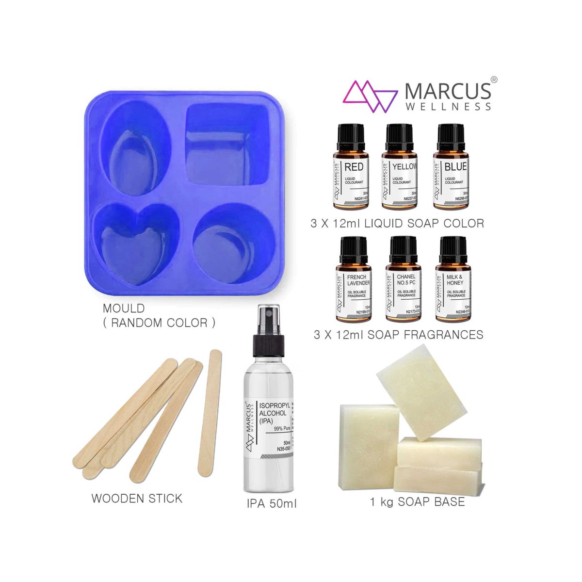 Soap Making Kit by Marcus Wellness