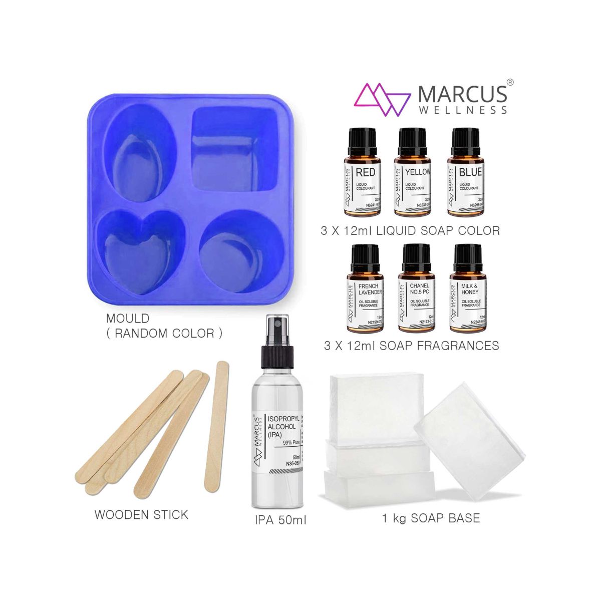 Soap Making Kit by Marcus Wellness