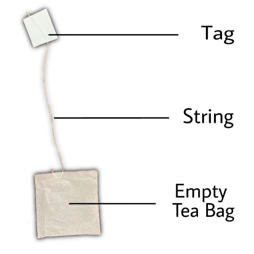 Pre-made Plain Empty Nylon Pyramid Tea Bag
